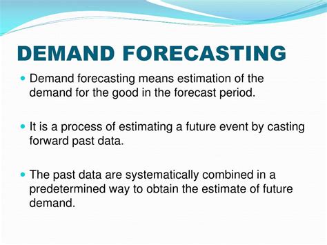 Ppt Demand Forecasting Powerpoint Presentation Free Download Id