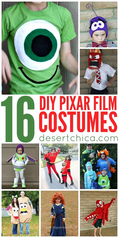 Female Pixar Characters Costume