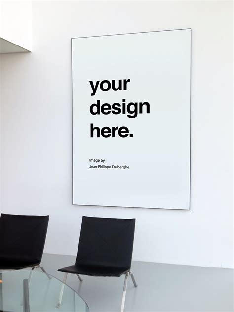 Free Poster Mockup PSD :: Behance