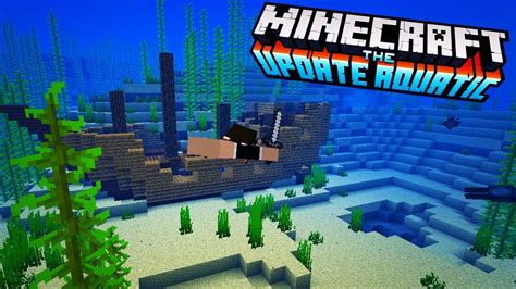 MINECRAFT UPDATE AQUÁTICO EM BUSCA DO TESOURO PERDIDO DOS PIRATAS