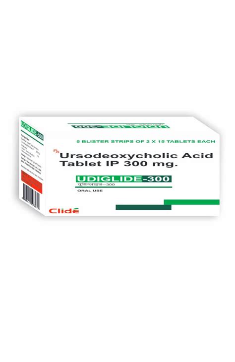 Udiglide Mg Ursodeoxycholic Acid Tablet Mg At Rs Box