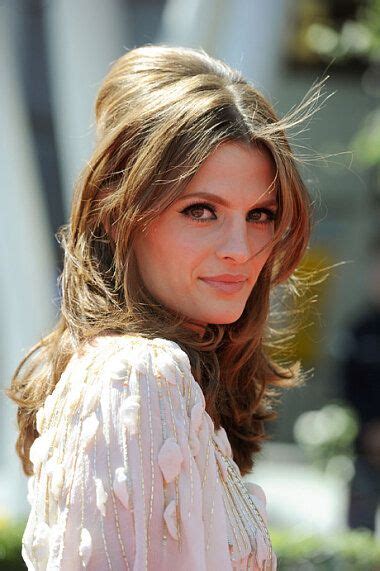 Beautiful Stana Katic list | Hair styles, Long wavy hair, Stana katic