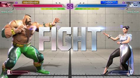 Street Fighter Kichipa Zangief Vs Xyli Chun Li Online Match S