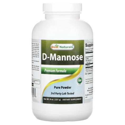 Best Naturals D Mannose Pure Powder Urinary Tract Cleanse Supplement