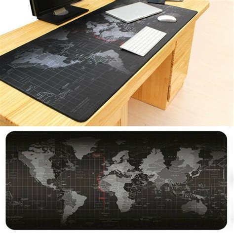 Jual Mouse Pad Gaming Jumbo Alas Meja Peta Dunia Jumbo Desk Mat Super