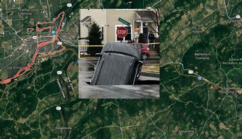 Easton Pa Sinkhole Swallows Up Vehicle Monday Photo Thecount