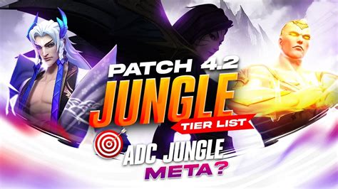 WILD RIFT BEST JUNGLE SOLO QUEUE TIERLIST Patch 4 2 YouTube