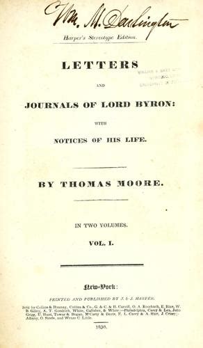 Letters and journals of Lord Byron by Lord Byron | Open Library