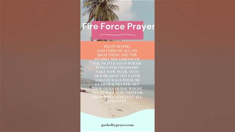 Fire Force Prayer Youtube