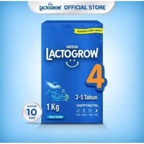 Jual Lactogrow Rasa Vanilla Kemasan Kg Shopee Indonesia