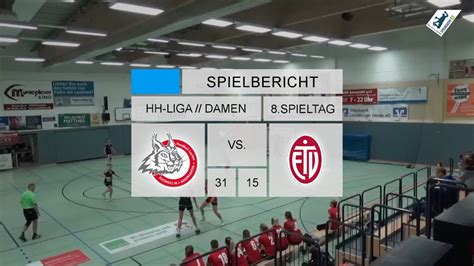 HL Buchholz Rosengarten 2 vs Eimsbütteler TV 8 Sp HH Liga Damen