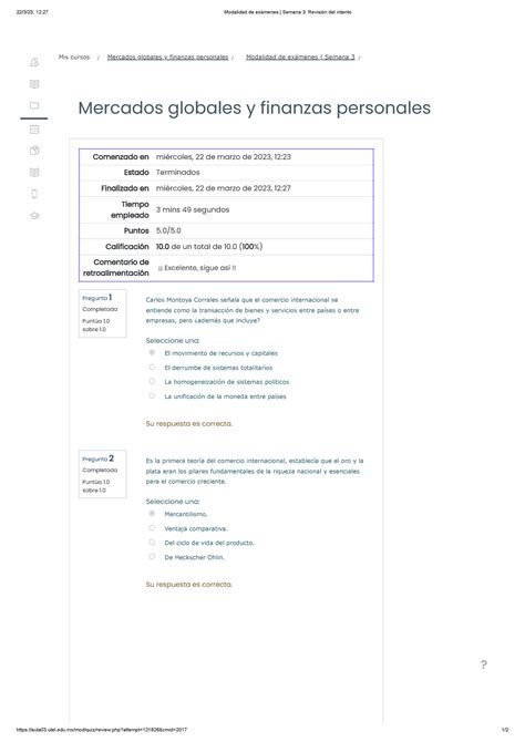 Mercados Globales Sem Modalidad De Ex Menes