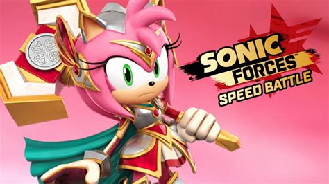 Paladin Amy Gameplay Sonic Forces Speed Battle Widescreen YouTube