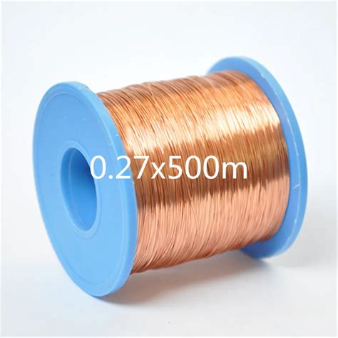 Qa 1 155 500m Pc Magnet Wire 0 27mm Enameled Copper Wire Magnetic Coil Winding 0 27mm Pc