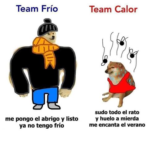 Team Frío Vs Team Calor Los Mejores Memes Por Las Bajas Temperaturas En México Infobae