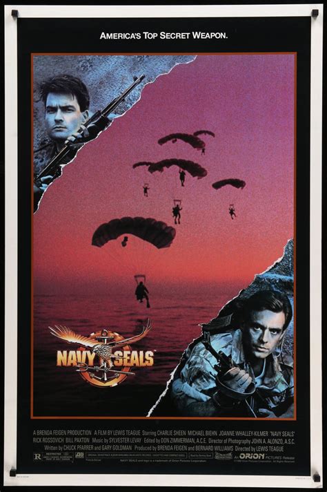 Navy Seals 1990 Original One Sheet Movie Poster Original Film Art Vintage Movie Posters