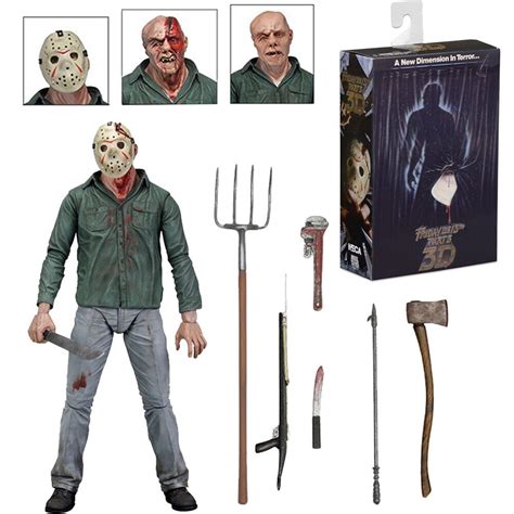 NECA 39702 NECA Friday The 13th Part 3 Jason Voorhees Action Figure