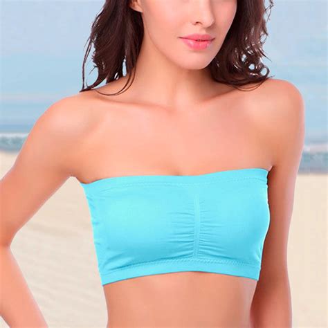 Lycaql Lingerie For Women Women Strapless Bra Size Plus Removable