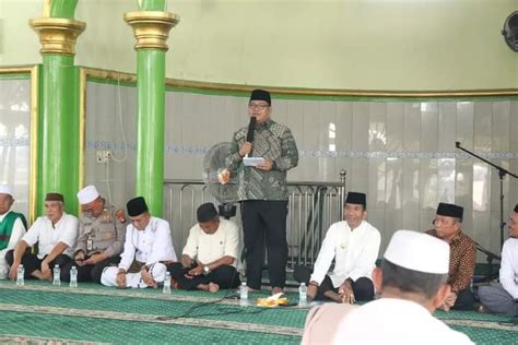 Pj Bupati Bangka Hadir Perdana Di Peringatan Maulid Nabi Desa Kemuja