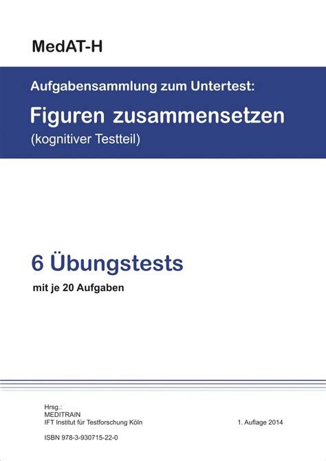 Isbn Medat H Figuren Zusammensetzen Aufgabensammlung