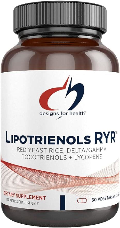 Designs For Health Red Yeast Rice With Tocotrienols