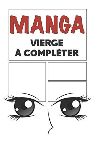 Manga vierge à compléter Bande dessinée vierge à remplir pour mangaka