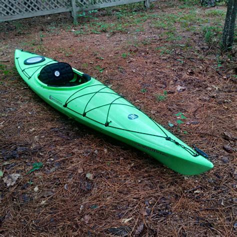 Perception Tribute Kayak Lime Includes Paddle Cart And Cockpit