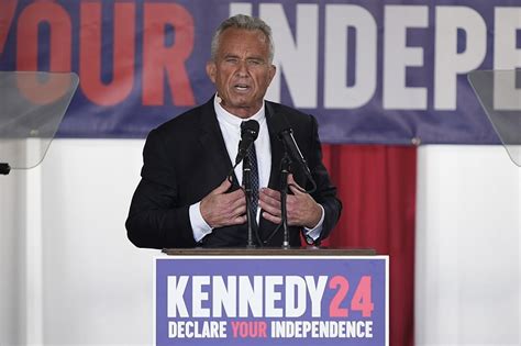 Rfk Jr Launches Independent Presidential Bid Northwest Arkansas Democrat Gazette