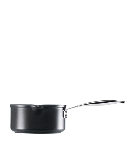 Le Creuset Black Toughened Non Stick Milk Pan 16cm Harrods Uk