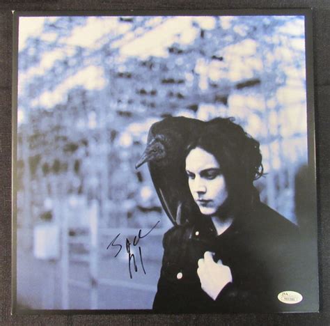 Jack White Signed Blunderbuss Vinyl Record Album Cover Jsa Hologram