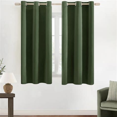 Amazon Xtmyi Blackout Curtains For Bedroom Inch Length Panels