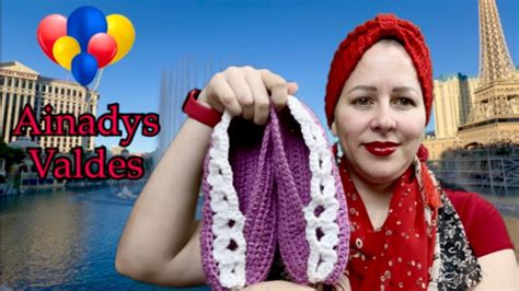 Paso A Paso Para Tejer Pantuflas A Crochet Youtube