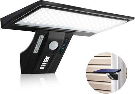 Luz Solar Exterior JESLED 90 LED Carga Solar Y USB Foco Solar Potente