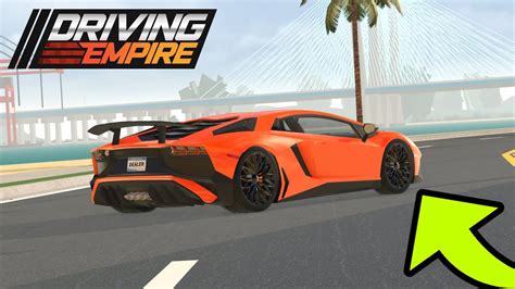 Lamborghini Aventador SV Review Driving Empire Roblox YouTube