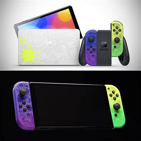 Nintendo Switch Oled Splatoon Edition Unveiled Hits Stores On August