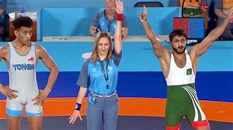 Pakistan S Tahir Qualifies For Wrestling Final In Commonwealth Games 2022