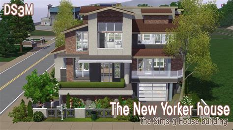 The Sims House Building The New Yorker House Speed Build Youtube