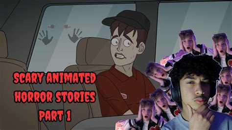 Reacting To Disturbing Animated Horror Stories Part 1 Youtube