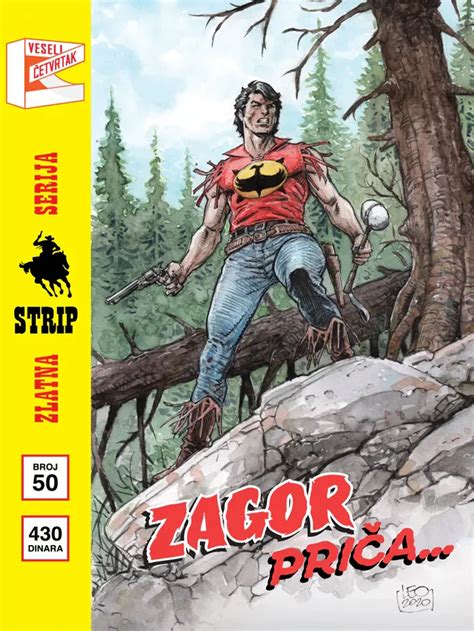 ZLATNA SERIJA 50 ZAGOR Korica C Zagor priča ISPRAVNI PRIMJERCI