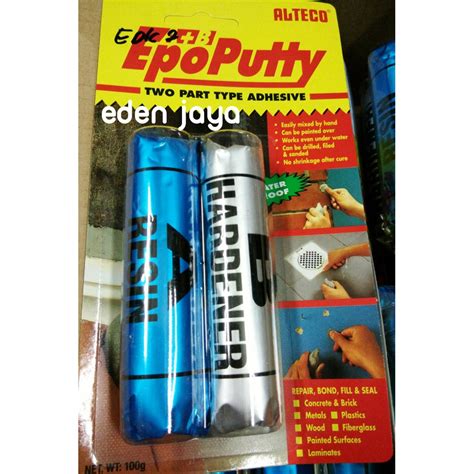 Jual LEM ALTECO EPOPUTTY EPO PUTTY 100 GRAM Shopee Indonesia