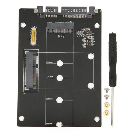 MSATA M 2 NGFF Adapter Card 5Gbps MSATA M 2 NGFF To Serial Port Solid