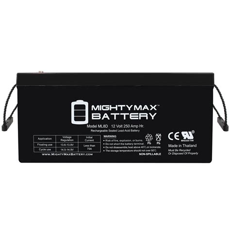 Ml15 12 12v 15ah Sla Battery Mightymaxbattery