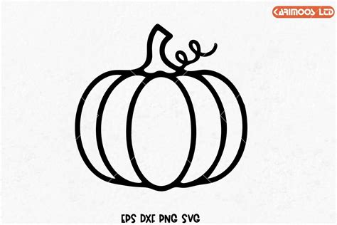 Pumpkin Outline Svg Karimoos