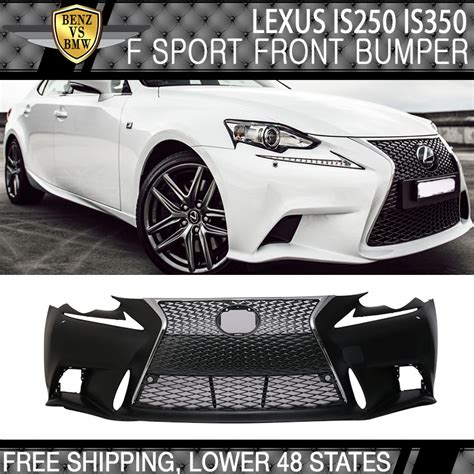 14 16 Lexus Is250 Is350 F Sport Front Bumper Conversion Bodykit Polypropylene Pp Ebay