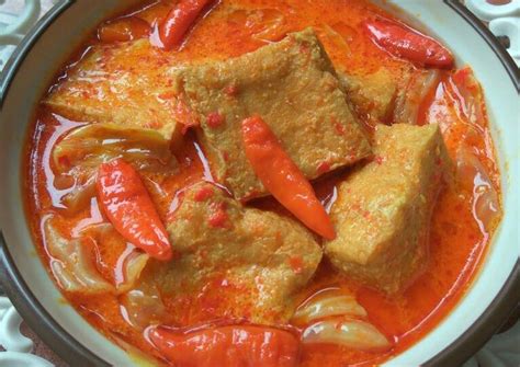 Resep Tahu Kuah Santan Pedas Oleh Vivi Febriany Cookpad