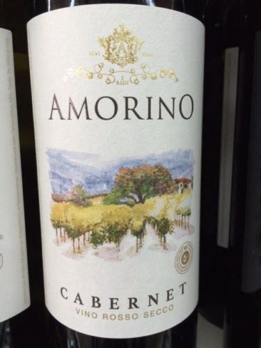 Amorino Cabernet Rosso Secco Vivino Us