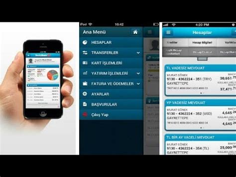 MobilDeniz Denizbank Mobil Bankacılık Uygulaması YouTube