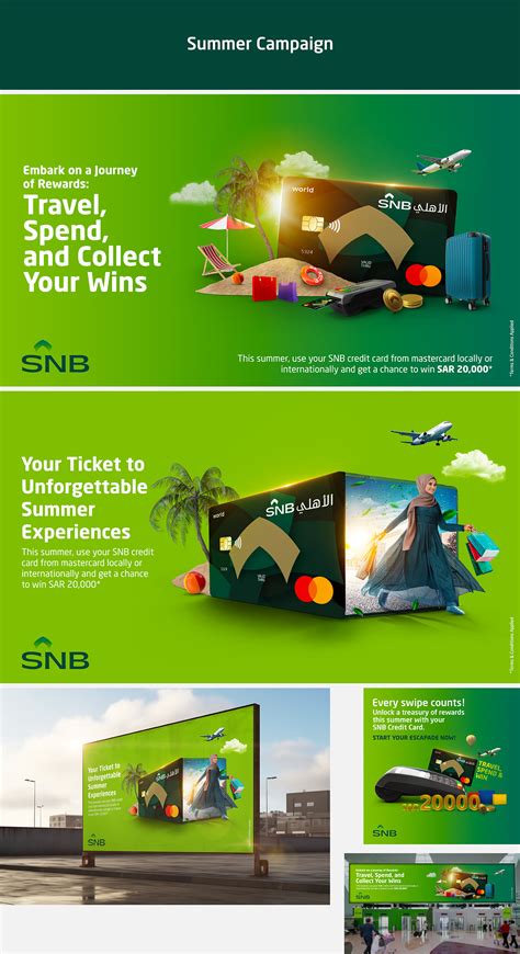 Snb Debit And Credit Card Campaigns Behance