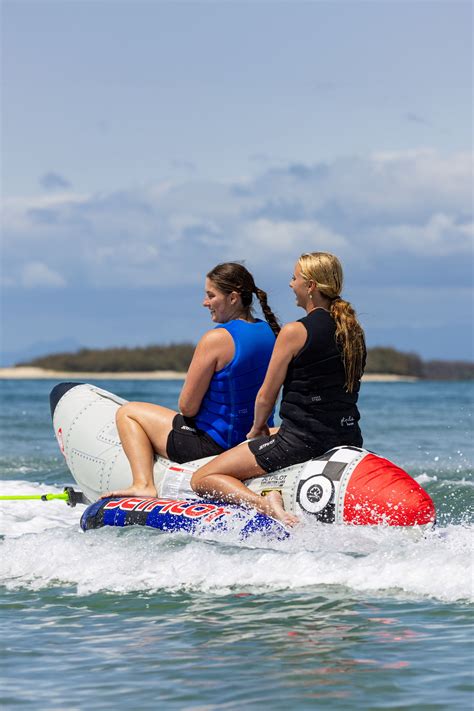 Jetpilot Blast Off 2 Person Towable Tube Silver