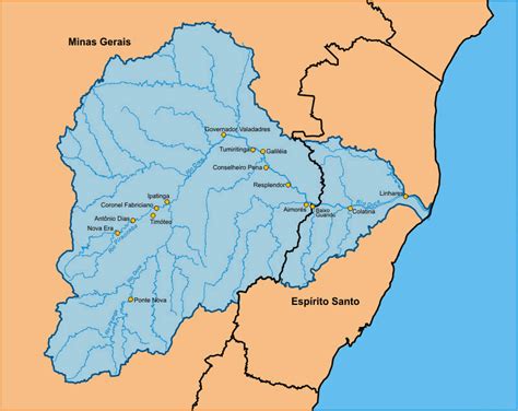 Rio Doce Ano A Vv Bacia Hidrogr Fica Do Rio Doce